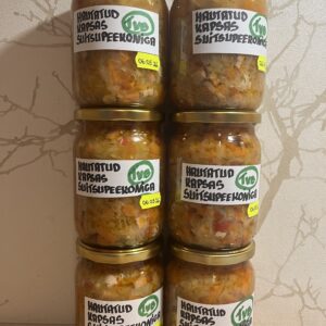 Hautatud Värske Kapsas Suitsupeekoniga 0.5l