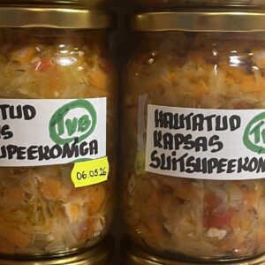 Hautatud Värske Kapsas Suitsupeekoniga 0.5l