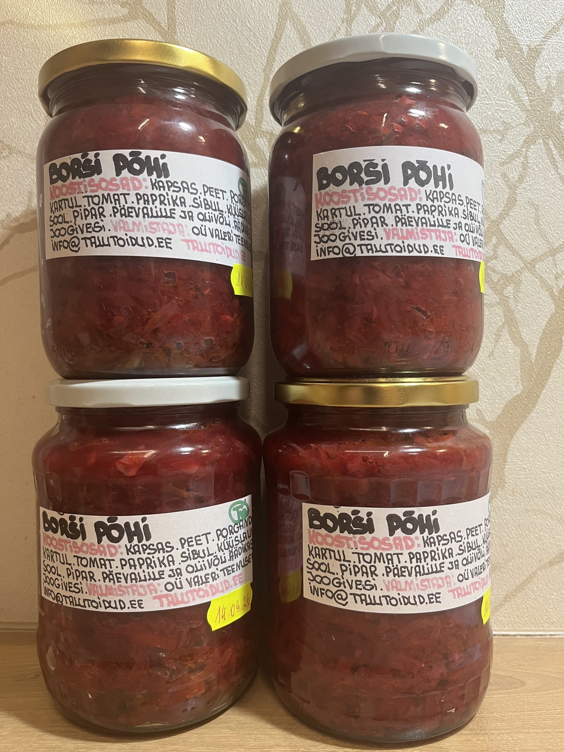 Borši põhi 0.5L tk