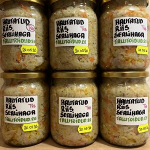 Hautatud Riis Sealihaga 0.5l